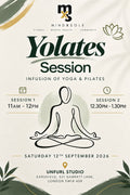 YOLATES | PILATES & YOGA - SESSION 02 | 12:30 - 1:30PM
